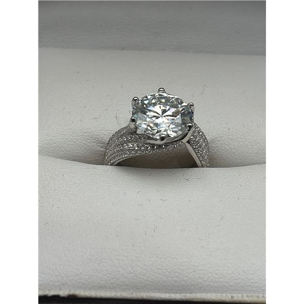 $3260 APPRAISED 5.00 CARAT SOLITAIRE RING