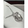 Image 4 : $1065 APPRAISED TRINITY 1.0 CARAT SOLITAIRE PENDANT
