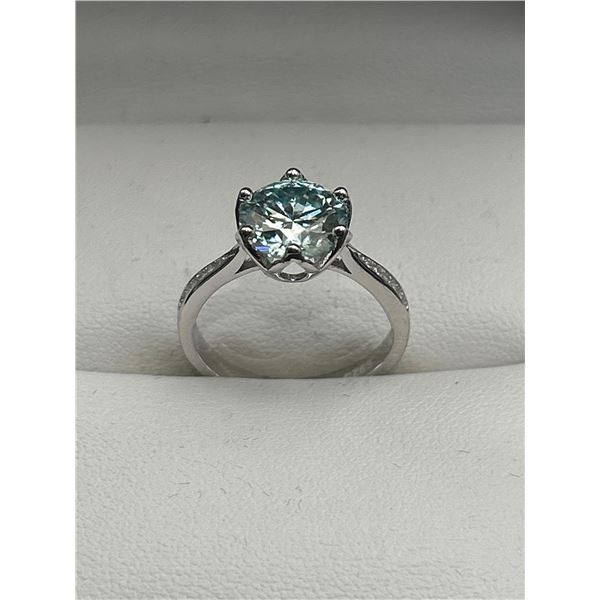 $1800 APPRAISED 3.0 CARAT MOISSANITE SOLITAIRE RING