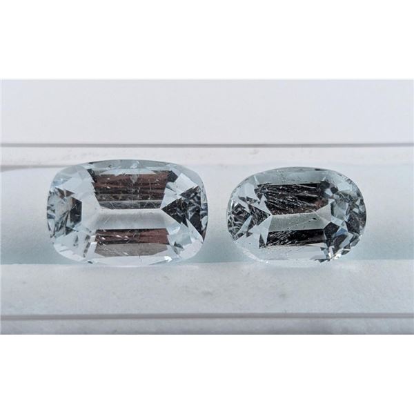 8.94 ct Certified Blue Aquamarine gemstone Parcel ($6,705 Appraisal)