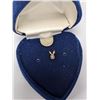 Image 3 : $350 14K  Lab Blue Diamond 0.03Ct  Pendant