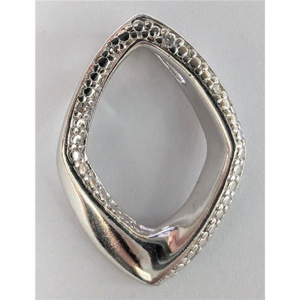 $200 Silver Diamond 0.003Ct Pendant