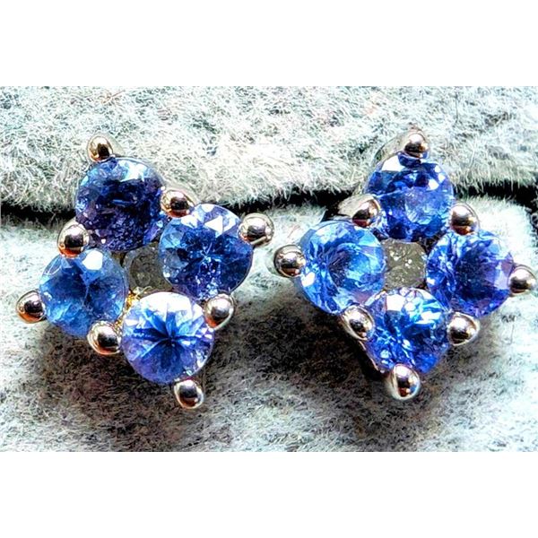 $100 Silver Tanzanite 0.5Ct  Earrings