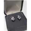 Image 3 : $100 Silver Tanzanite 0.5Ct  Earrings