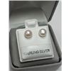Image 4 : Silver Fresh Water Pearl  Earrings