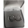 Image 3 : Silver Mini Hoop Earrings