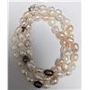Image 1 : $200 Silver Fresh Water Pearl 17" Necklace