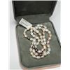 Image 4 : $200 Silver Fresh Water Pearl 17" Necklace
