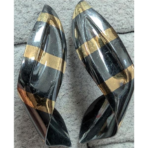 $70 Silver Curved Style  Earrings