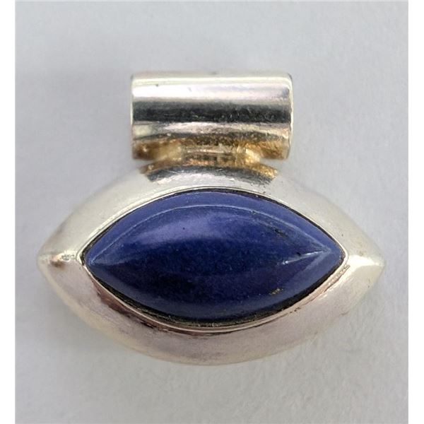 $100 Silver Lapiz Pendant