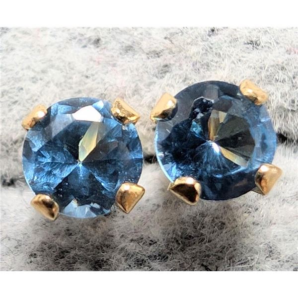 $100 10K  Genuine Gemstone  Earrings