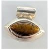 Image 2 : $120 Silver Tigereyes  Pendant