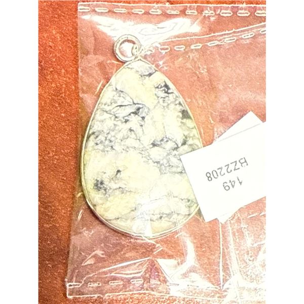 $100 Silver Genuine Gemstone  Pendant