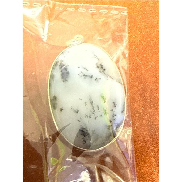 $100 Silver Genuine Gemstone  Pendant