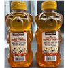 Image 1 : Two Kirkland Signature Honey Bear Containers, 750g Each