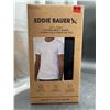 Image 2 : Eddie Bauer Cotton Crew T-Shirts for Men, Medium Size, 2-Pack