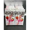 Image 2 : Lotte Pepero Strawberry Flavor Biscuit Sticks, 6 Packs of 32g Each