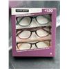 Image 1 : Foster Grant Design Optics +1.50 Fashion Reading Glasses Set of 3