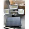 Image 4 : Multi-head Split Outdoor Sensor Motion Solar Wall Mounted Light  Pack of 2