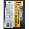 Image 3 : Black & Decker DW1908 Dewalt Gold Ferrous Oxide Drill Bit Pilot Point 1/8″ Dia Carded 2 Pac