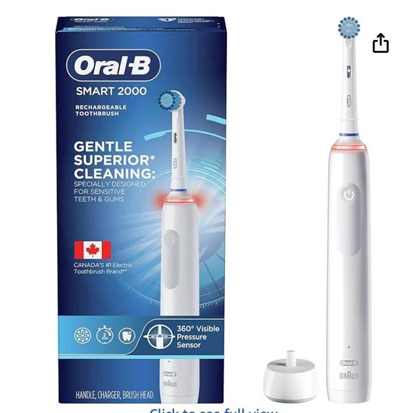 Oral-B Smart 2000 Electric Rechargeable Toothbrush