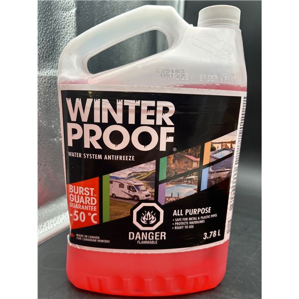WinterProof Water System Antifreeze 3.78L with Burst-Guard Guarantee -50C