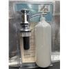 Image 3 : Moen 3916 Soap/Lotion Dispenser, Chrome Finish, 17 oz Capacity
