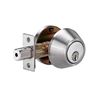 Image 1 : ReliaBilt Nadir Single Cylinder Deadbolt Satin Nickel