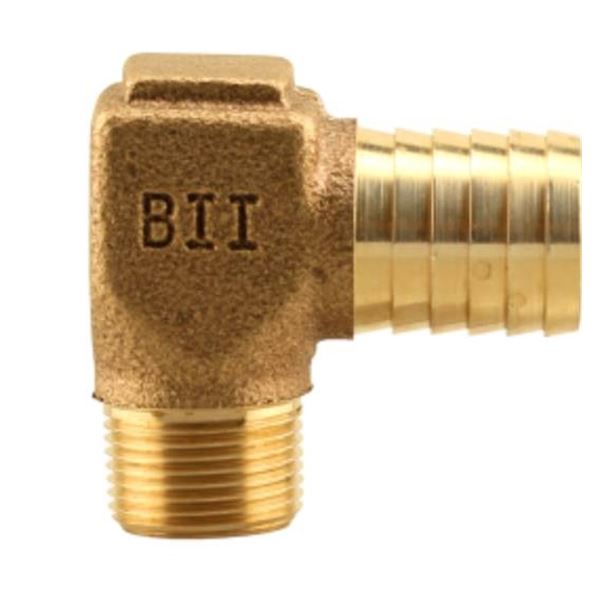 Plumb-Eeze Yard Hydrant Elbow, 3/4 in MPT, Bronze, PENL-HL07