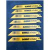 Image 2 : DeWalt DW4806 10 TPI Bi-Metal Reciprocating Saw Blades (Set of 7)