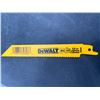 Image 3 : DeWalt DW4806 10 TPI Bi-Metal Reciprocating Saw Blades (Set of 7)