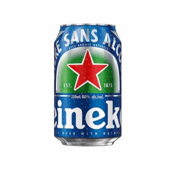 Heineken 0.0 Non-Alcoholic Beer 6-Pack x 2 –  330ml Cans