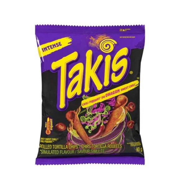 Takis Dragon Sweet Chili Rolled Tortilla Chips 18x90g