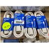 Image 2 : Valu+ Light Duty 6 Ft Extension Cord 16/3 Gauge 4 Pieces Bundle