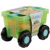 Image 1 : 20-Piece Wagon Playset with Sand Toys for Ages 2+