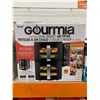 Image 2 : Gourmia 4-Dish Dual Basket Air Fryer, 10.4L Capacity