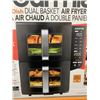 Image 3 : Gourmia 4-Dish Dual Basket Air Fryer, 10.4L Capacity