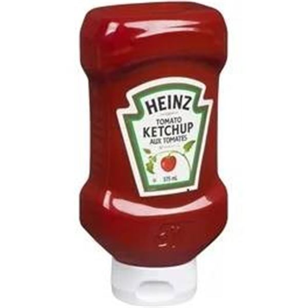 Heinz Tomato Ketchup, 20 x 575 mL Bottles, Easy Squeeze Upside Down