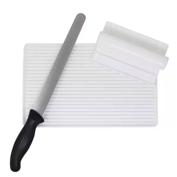 LEM Jerky Board and Knife Kit with Two Thickness Options and Four Pieces