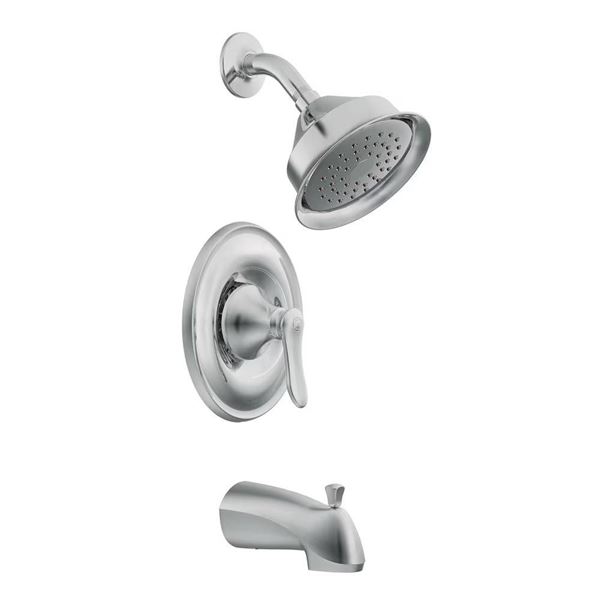 Moen Quinn 82355C Tub and Shower Faucet with InvidiRain Technology