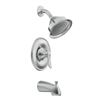 Image 1 : Moen Quinn 82355C Tub and Shower Faucet with InvidiRain Technology