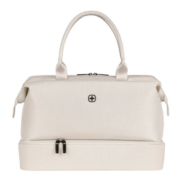 Wenger White Carry Bag With Dual Handles and Zipper Closure