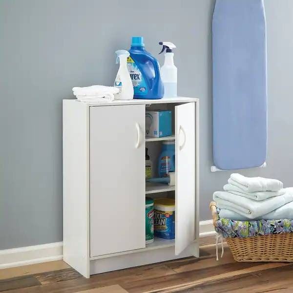 ClosetMaid 2-Door Stackable Organizer in White
