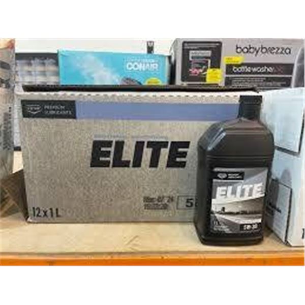 Co-op Elite Premium Lubricants Gasoline Engine Oil 5W-20, 12 x 1L