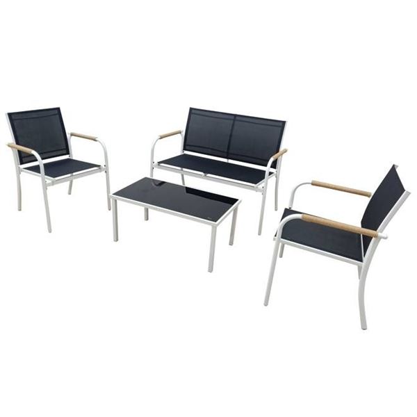 Origin 21 Conversation Set with Table and Chairs