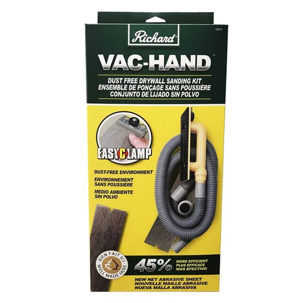 Richard Vac-Hand Dust-Free Drywall Sanding Kit