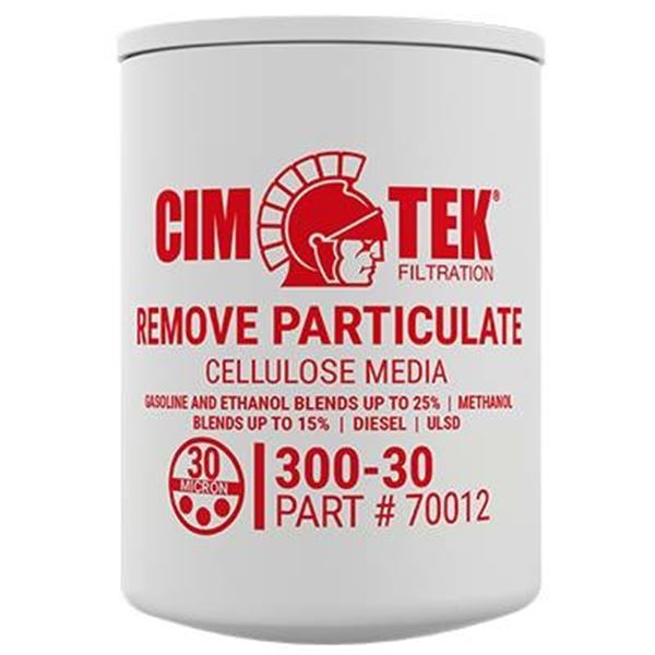Cim-Tek Filtration 300-30 Part #70012 Fuel Filters – Lot of 4