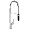 Image 1 : Moen Align F5923 Chrome Pulldown Pre-Rinse Faucet