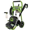 Image 1 : Greenworks 2100 Max PSI Electric Pressure Washer with Accessories