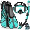 Image 1 : NEW W BOX VENGREEDO ADULT SNORKEL SET W FINS